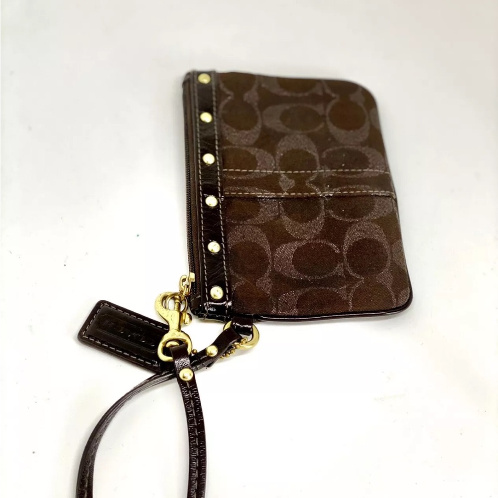 COACH SIGNATURE STUDDED WRISTLET #42097 - Picture 5 of 11